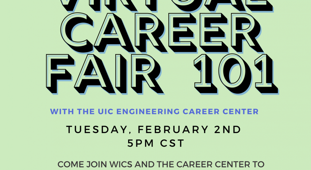 Virtual Career Fair 101 Women in Computer Science University of